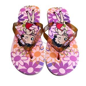 Betty Boop Womens Beach Flip flop Sandals Size 8.5